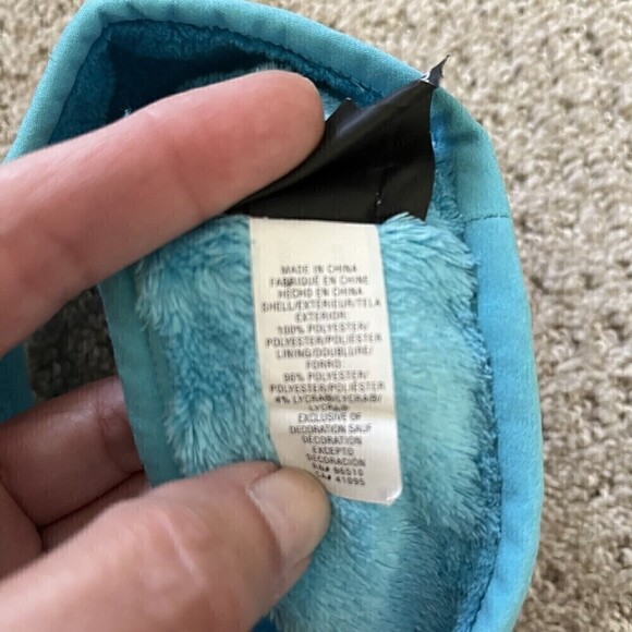 Under Armour UA Fleece Headband Youth Red Turquoise OSFA Passion Snow Winter - Picture 4 of 7